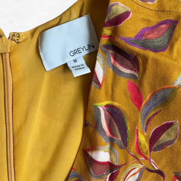 Greylin Floral Wide-Leg Jumpsuit - Picture 4 of 9